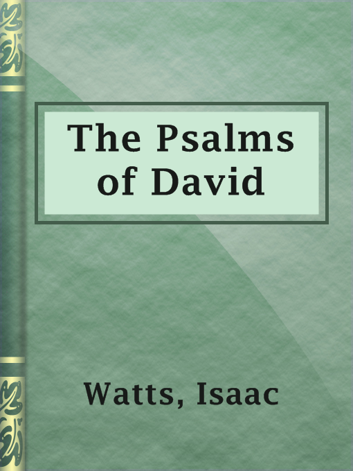 Cover image for The Psalms of David